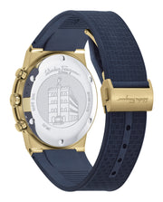  Shop Authentic Salvatore Ferragamo Sapphire Chrono Blue Dial Blue Silicone Strap Watch for Men - SFME00221 - Luxxuri