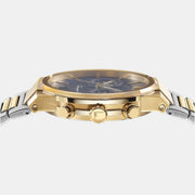  Shop Authentic Salvatore Ferragamo Sapphire Chrono Blue Dial Two Tone Steel Strap Watch for Men - SFME00521 - Luxxuri