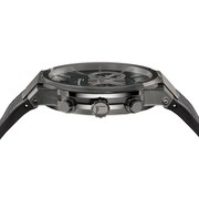  Shop Authentic Salvatore Ferragamo Sapphire Chrono Black Dial Black Rubber Strap Watch for Men - SFME00621 - Luxxuri