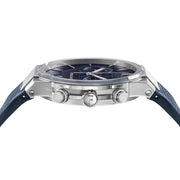  Shop Authentic Salvatore Ferragamo Sapphire Chrono Blue Dial Blue Rubber Strap Watch for Men - SFME00923 - Luxxuri