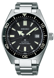  Shop Authentic Seiko Prospex Automatic Diver Black Dial Silver Steel Strap Watch For Men - SPB051J1 - Luxxuri