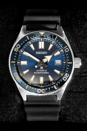  Shop Authentic Seiko Prospex Analogue Automatic Diver Blue Dial Black Rubber Strap Watch For Men - SPB053J1 - Luxxuri