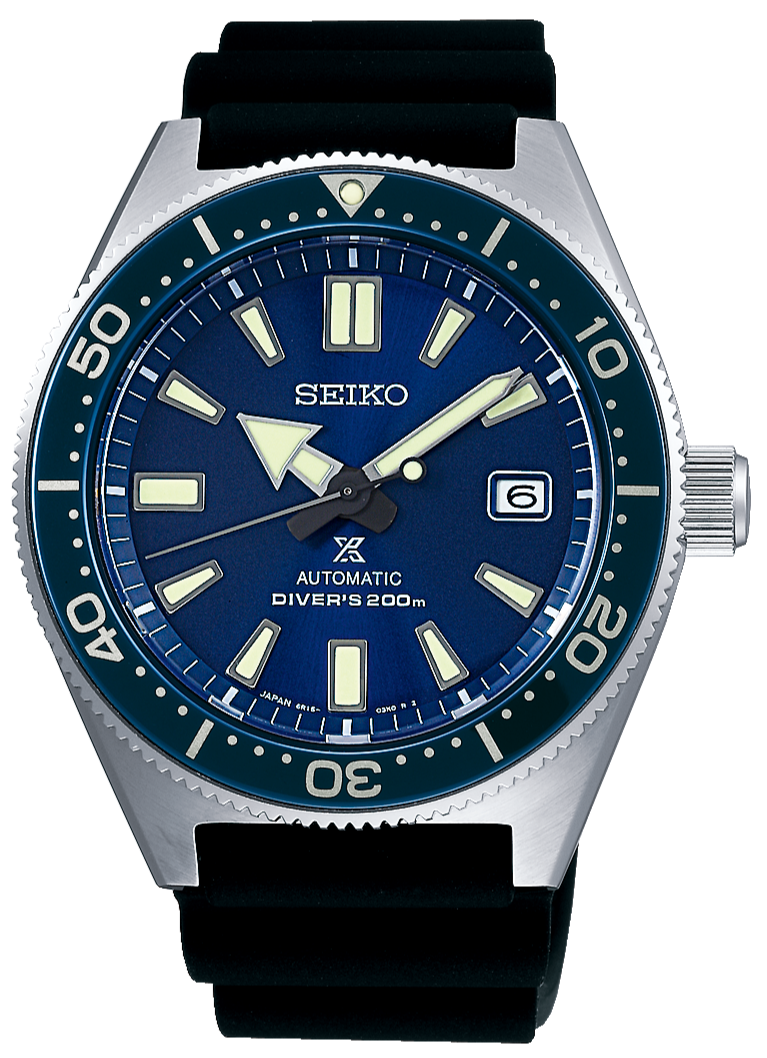  Shop Authentic Seiko Prospex Analogue Automatic Diver Blue Dial Black Rubber Strap Watch For Men - SPB053J1 - Luxxuri