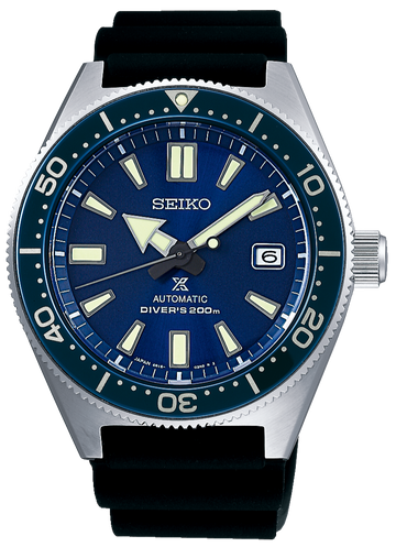  Shop Authentic Seiko Prospex Analogue Automatic Diver Blue Dial Black Rubber Strap Watch For Men - SPB053J1 - Luxxuri
