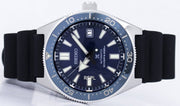  Shop Authentic Seiko Prospex Analogue Automatic Diver Blue Dial Black Rubber Strap Watch For Men - SPB053J1 - Luxxuri