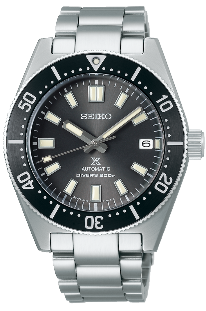  Shop Authentic Seiko Prospex 1965 Modern Re Interpretation Automatic Black Dial Silver Steel Strap Watch For Men - SPB143J1 - Luxxuri