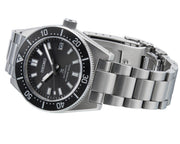  Shop Authentic Seiko Prospex 1965 Modern Re Interpretation Automatic Black Dial Silver Steel Strap Watch For Men - SPB143J1 - Luxxuri