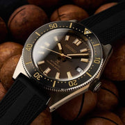  Shop Authentic Seiko Prospex 1965 Diver's Modern Re-Interpretation Automatic Brown Dial Black Rubber Strap Watch For Men - SPB147J1 - Luxxuri
