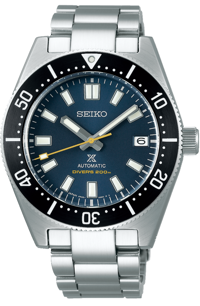  Shop Authentic Seiko Prospex Automatic 1965 Dive 55th Anniversary Limited Edtion Blue Dial Silver Steel Strap Watch For Men - SPB149J1 - Luxxuri