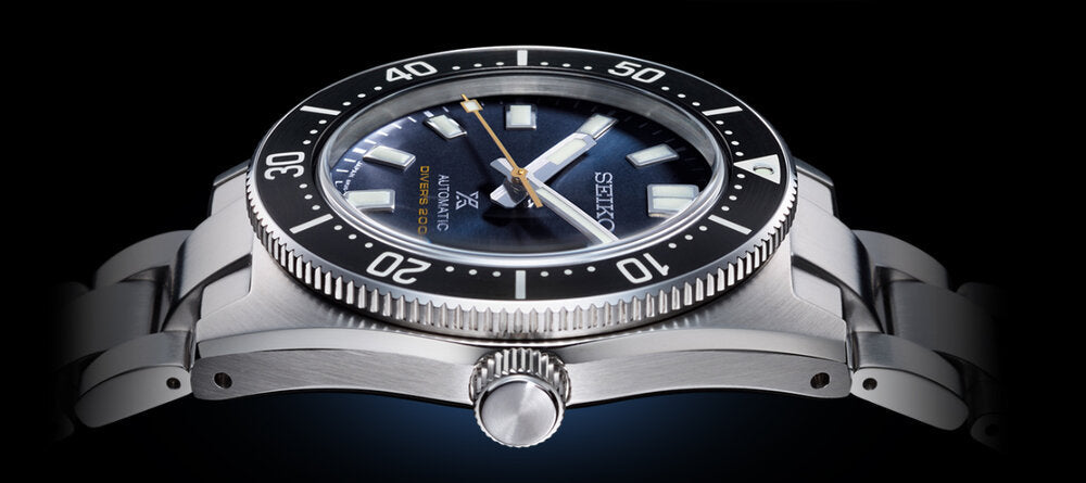  Shop Authentic Seiko Prospex Automatic 1965 Dive 55th Anniversary Limited Edtion Blue Dial Silver Steel Strap Watch For Men - SPB149J1 - Luxxuri