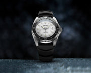  Shop Authentic Seiko Shogun Prospex Titanium Divers Automatic White Dial Black Rubber Strap Watch For Men - SPB191J1 - Luxxuri