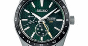  Shop Authentic Seiko Presage Sharp Edged Series GMT Green Dial Silver Steel Strap Watch For Men - SPB219J1 - Luxxuri