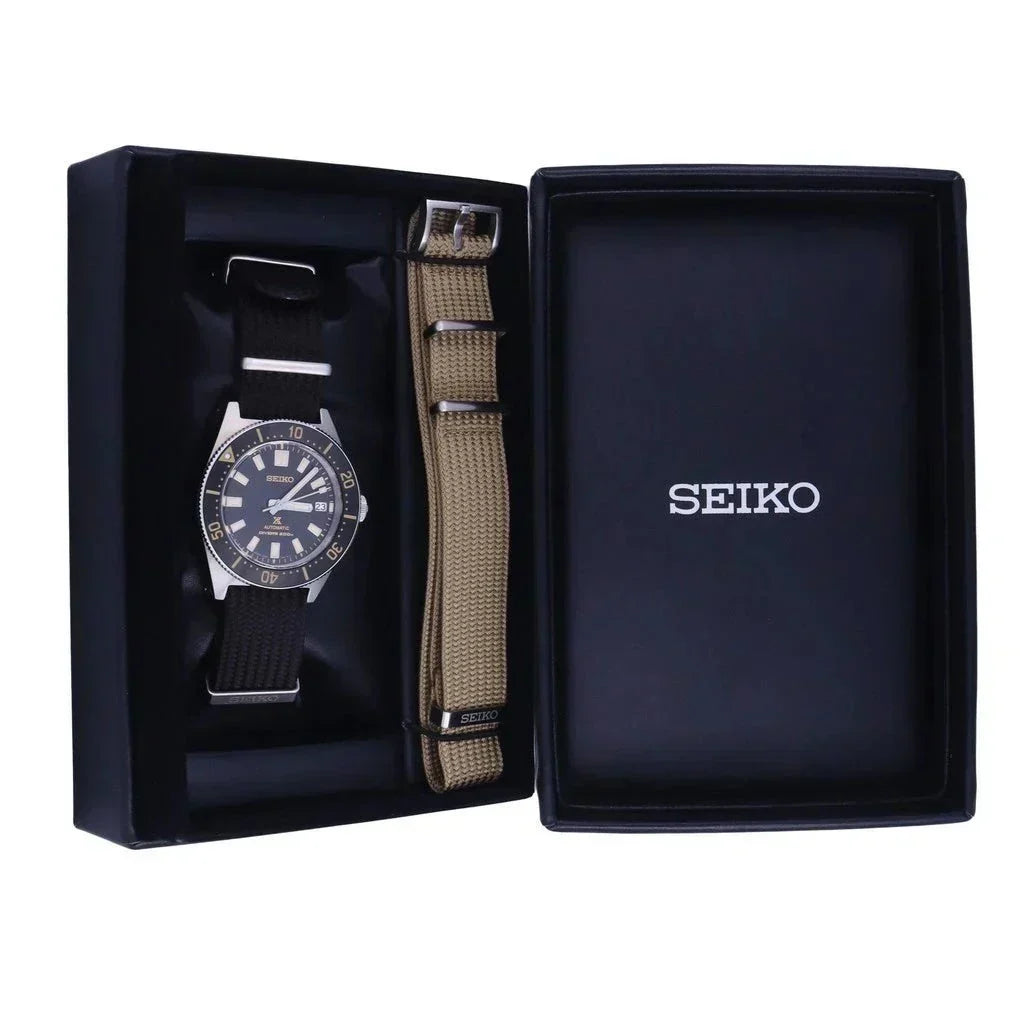  Shop Authentic Seiko Prospex 1965 Diver’s Re-Interpretation Automatic Black Dial Brown NATO Strap Watch For Men - SPB239J1 - Luxxuri