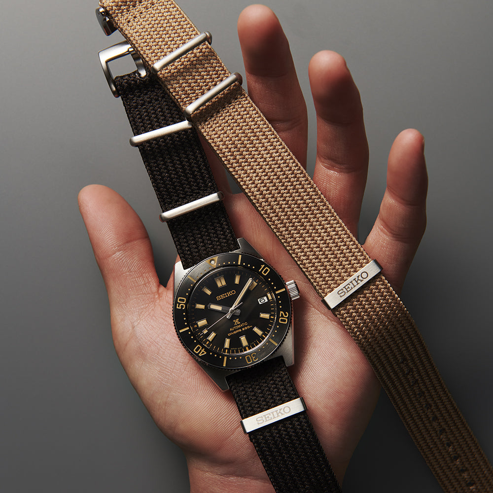  Shop Authentic Seiko Prospex 1965 Diver’s Re-Interpretation Automatic Black Dial Brown NATO Strap Watch For Men - SPB239J1 - Luxxuri