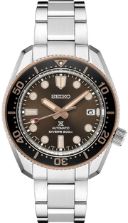 Shop Authentic Seiko Prospex Sea Diver Automatic Brown Dial Silver Steel Strap Watch For Men - SPB240J1 - Luxxuri