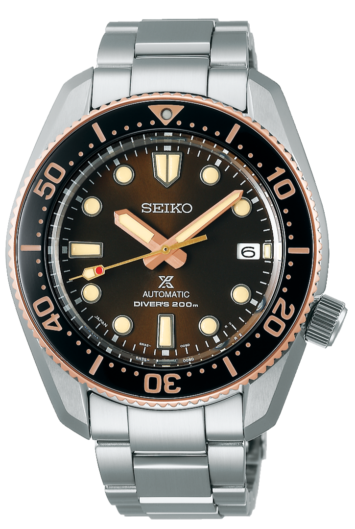  Shop Authentic Seiko Prospex Sea Diver Automatic Brown Dial Silver Steel Strap Watch For Men - SPB240J1 - Luxxuri