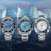  Shop Authentic Seiko Prospex Glacier Save the Ocean Green Dial Silver Steel Strap Watch For Men - SPB297J1 - Luxxuri