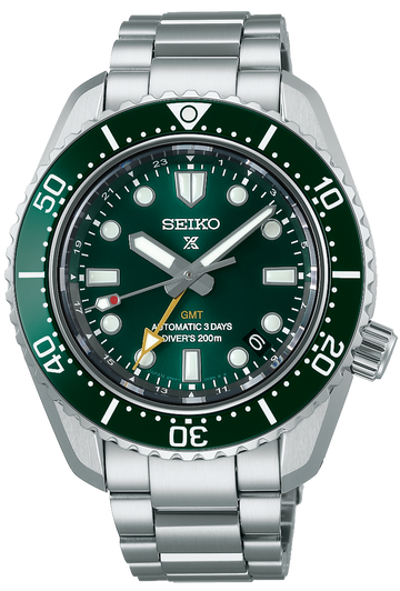  Shop Authentic Seiko Prospex 140th Anniversary Limited Divers Green Dial Silver Steel Strap Watch For Men - SPB207J1 - Luxxuri