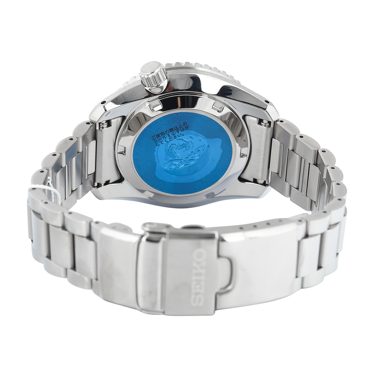  Shop Authentic Seiko Prospex Limited Edition Automatic GMT Glacier Blue Dial Silver Steel Strap Watch For Men - SPB385J1 - Luxxuri