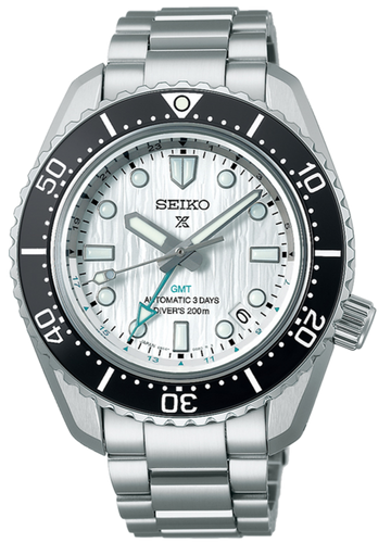  Shop Authentic Seiko Prospex Sea Arctic Ocean GMT Limited Edition Silver Dial Silver Steel Strap Watch For Men - SPB439J1 - Luxxuri