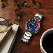  Shop Authentic Seiko 5 Sports Automatic Blue Dial Silver Steel Strap Watch For Men - SRPD53K1 - Luxxuri