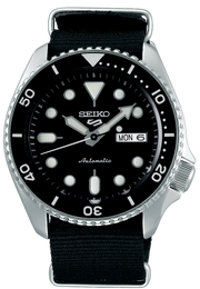  Shop Authentic Seiko 5 Sports SKX Automatic Black Dial Black NATO Strap Watch For Men - SRPD55K3 - Luxxuri