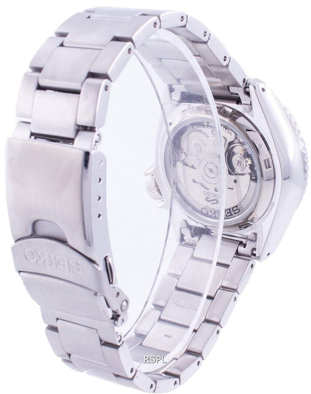  Shop Authentic Seiko 5 Sports Automatic Orange Dial Silver Steel Strap Watch For Men - SRPD59K1 - Luxxuri