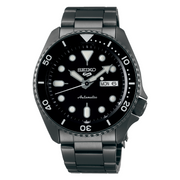  Shop Authentic Seiko 5 Sports Automatic Black Dial Black Steel Strap Watch For Men - SRPD65K1 - Luxxuri