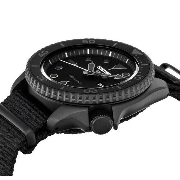  Shop Authentic Seiko 5 Sports Automatic Black Dial Black NATO Strap Watch For Men - SRPD79K1 - Luxxuri