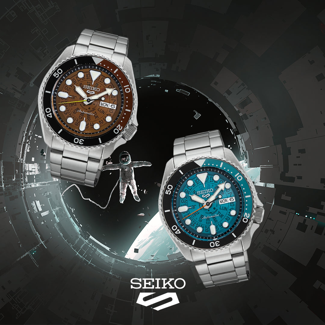  Shop Authentic Seiko 5 Sports SKX Skeleton Green Dial Silver Steel Strap Watch For Men - SRPJ45K1 - Luxxuri