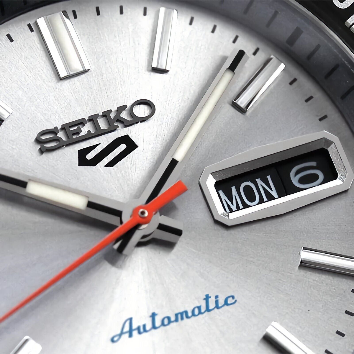  Shop Authentic Seiko 5 Sports Special Edition Silver Dial Silver Steel Strap Watch For Men - SRPK09K1 - Luxxuri