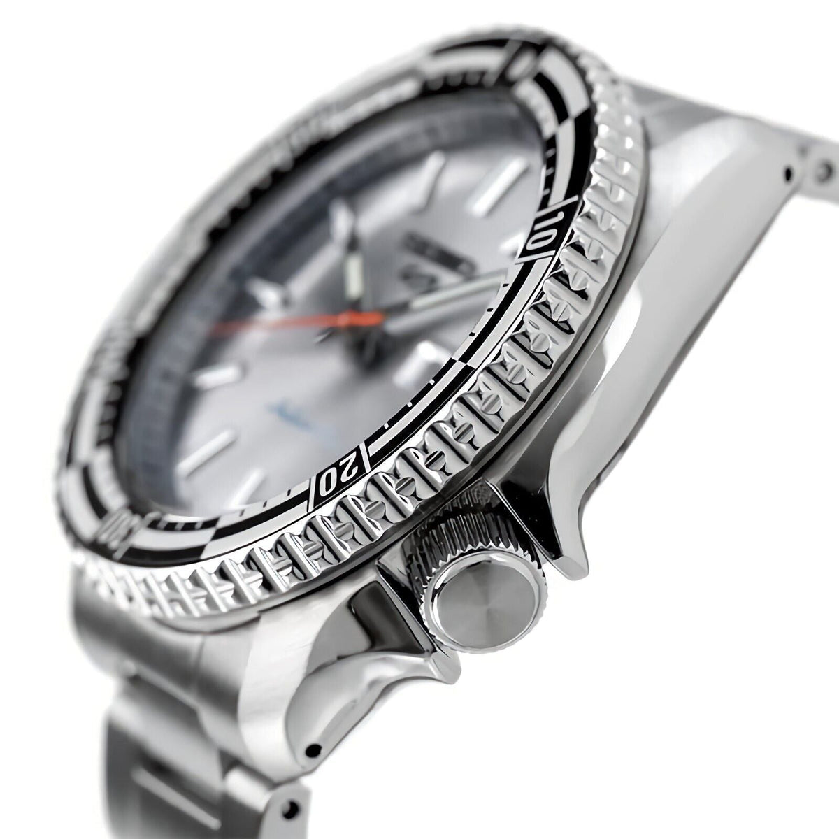  Shop Authentic Seiko 5 Sports Special Edition Silver Dial Silver Steel Strap Watch For Men - SRPK09K1 - Luxxuri