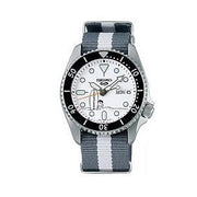  Shop Authentic Seiko 5 Sports x Peanuts Surfboard Snoopy Limited Edition White Dial Two Tone NATO Strap Watch For Men - SRPK25K1 - Luxxuri