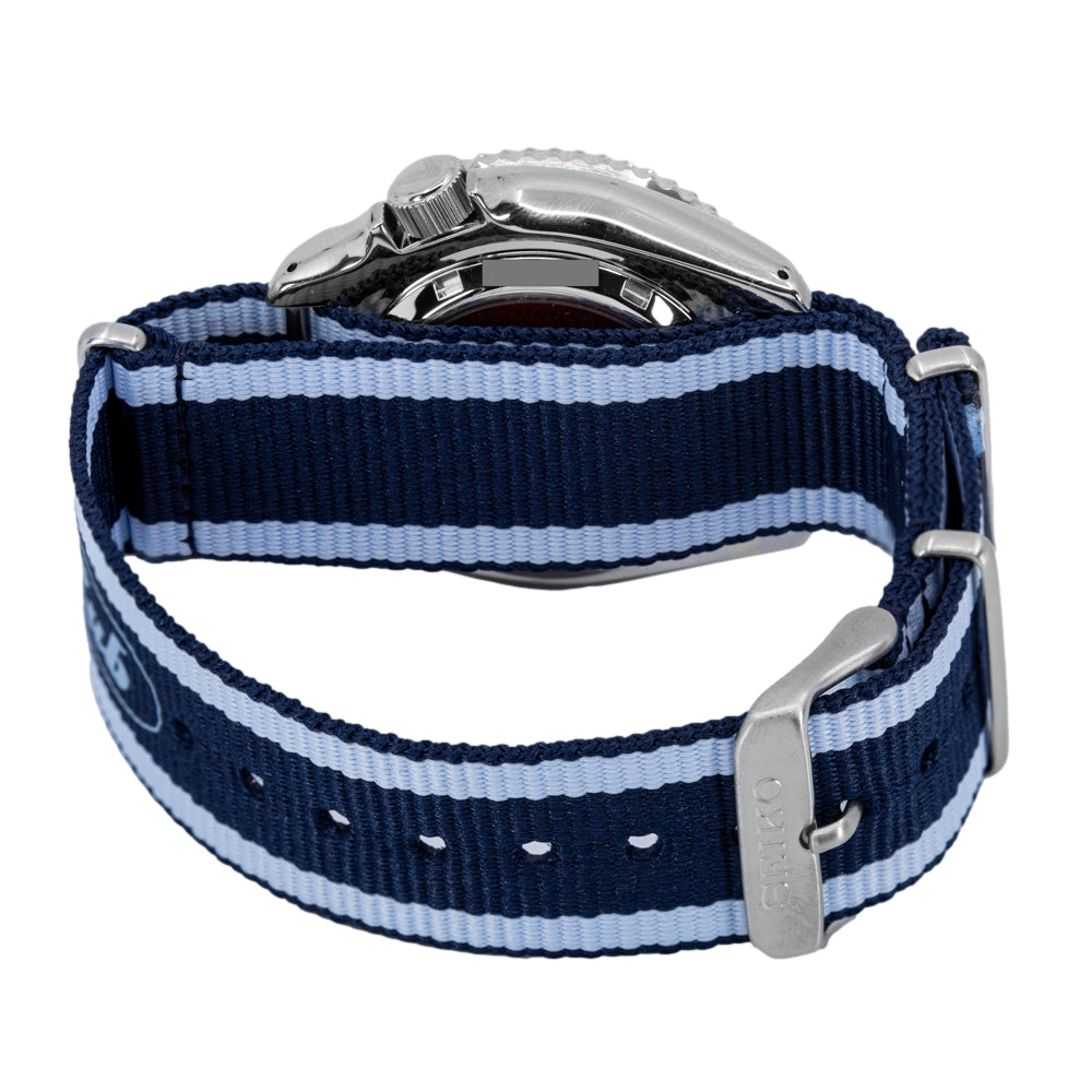  Shop Authentic Seiko 5 Sports Honda Super Cub Limited Edition Blue Dial Two Tone NATO Strap Watch For Men - SRPK37K1 - Luxxuri