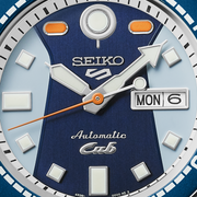  Shop Authentic Seiko 5 Sports Honda Super Cub Limited Edition Blue Dial Two Tone NATO Strap Watch For Men - SRPK37K1 - Luxxuri