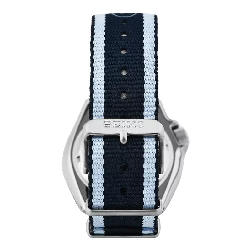  Shop Authentic Seiko 5 Sports Honda Super Cub Limited Edition Blue Dial Two Tone NATO Strap Watch For Men - SRPK37K1 - Luxxuri