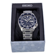  Shop Authentic Seiko 5 Sports Automatic Blue Dial Silver Steel Strap Watch for Men - SRPK97K1 - Luxxuri