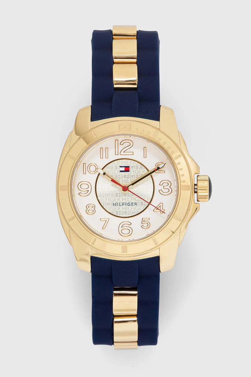  Shop Authentic Tommy Hilfiger White Dial Two Tone Steel Strap Watch for Women - 1781307 - Luxxuri