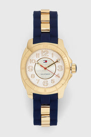  Shop Authentic Tommy Hilfiger White Dial Two Tone Steel Strap Watch for Women - 1781307 - Luxxuri
