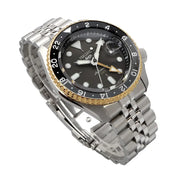  Shop Authentic Seiko 5 Sports GMT US Special Edition Automatic Grey Dial Silver Steel Strap Watch For Men - SSK021K1 - Luxxuri