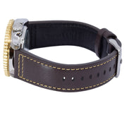  Shop Authentic Seiko 5 Sports SKX GMT Automatic Mocha Black Dial Brown Leather Strap Watch For Men - SSK036K1 - Luxxuri