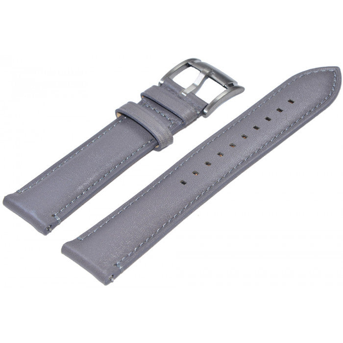  Shop Authentic Fossil Grant Chronograph Gunmetal Grey Dial Grey Leather Strap Watch for Men - FS5183 - Luxxuri