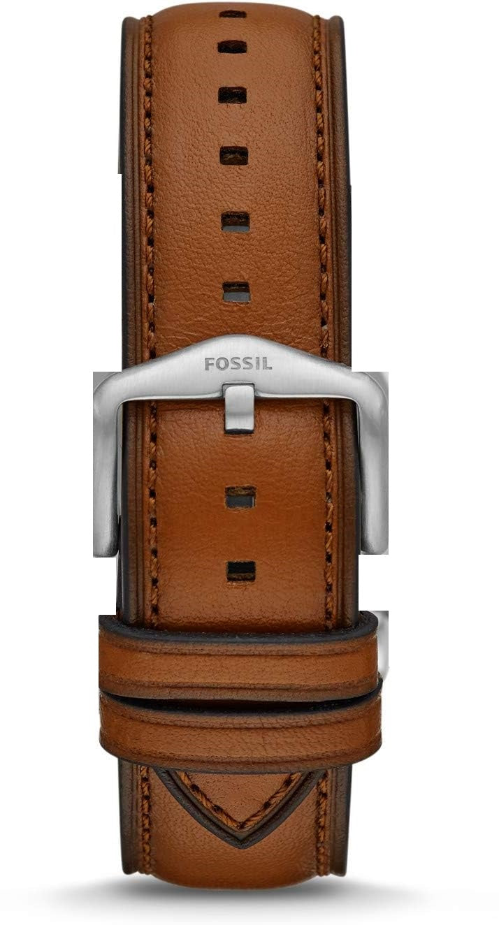  Shop Authentic Fossil Neutra Automatic Luggage Skeleton Blue Dial Brown Leather Strap Watch for Men - ME3160 - Luxxuri