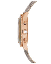  Shop Authentic Swarovski Octea Chrono Grey Dial Grey Leather Strap Watch for Women - 5671153 - Luxxuri