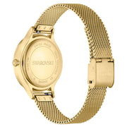  Shop Authentic Swarovski Octea Nova Analog Gold Dial Gold Mesh Strap Watch for Women - 5649993 - Luxxuri