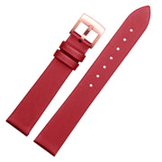  Shop Authentic Swarovski Crystal Frost Red Dial Red Leather Strap Watch for Women - 5519226 - Luxxuri