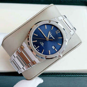 Shop Authentic Salvatore Ferragamo F-80 Classic Blue Dial Silver Steel Strap Watch for Men - SFDT01320 - Luxxuri
