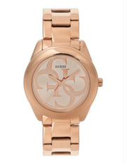  Shop Authentic Guess G-Twist Rose Gold Dial Rose Gold Steel Strap Watch for Women - W1082L3 - Luxxuri