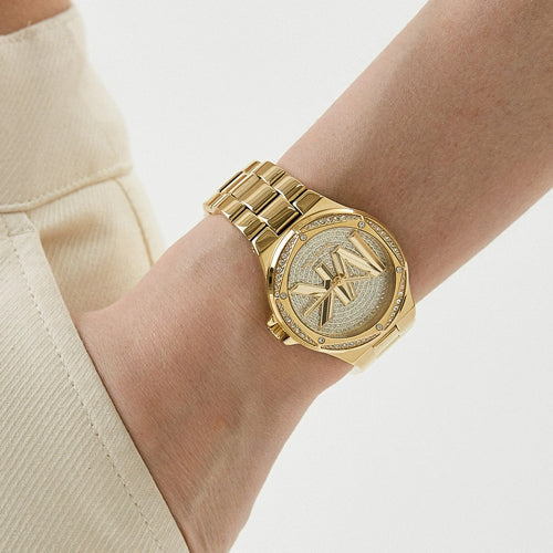  Shop Authentic Michael Kors Analog Silver Dial Two Tone Steel Strap Watch For Women - MK7319 - Luxxuri
