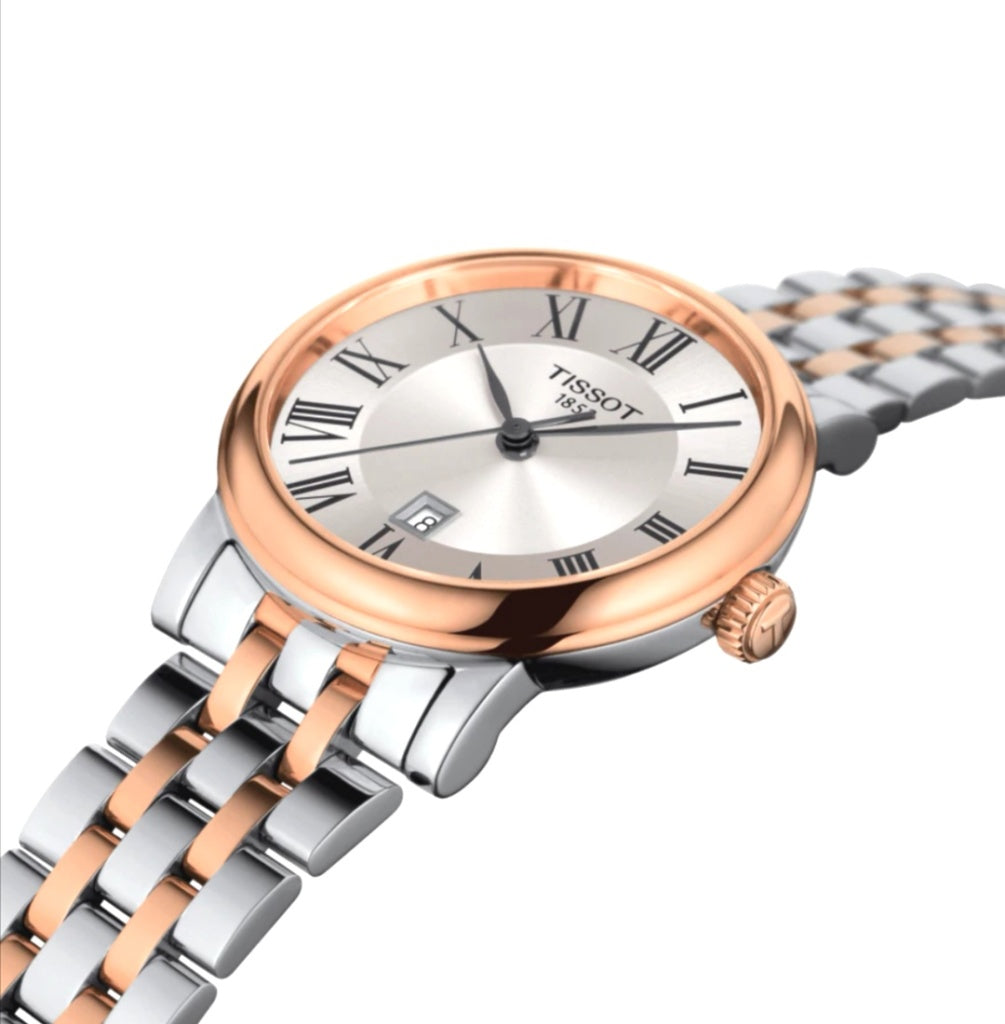  Shop Authentic Tissot Carson Premium White Dial Two Tone Steel Strap Watch For Men - T122.410.22.033.00 - Luxxuri